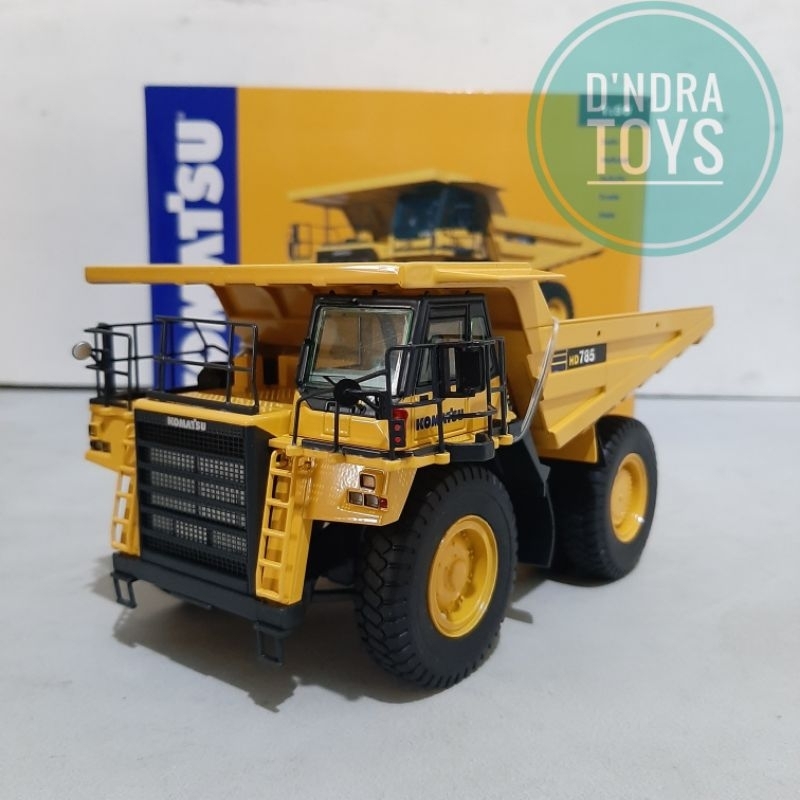 Jual Diecast Miniatur Alat Berat Komatsu Hd785 7 Dump Truck Alat Berat Tambang Shopee Indonesia 9584