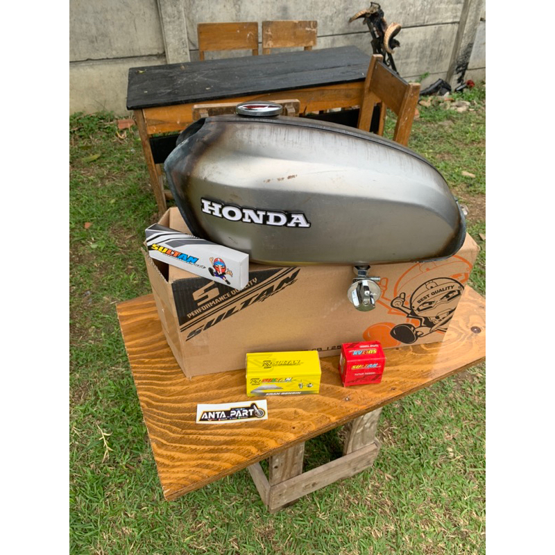 Jual Tengki Tangki CB125 Sultan Part Presisi Mirip Ori Kerut Bahan ...