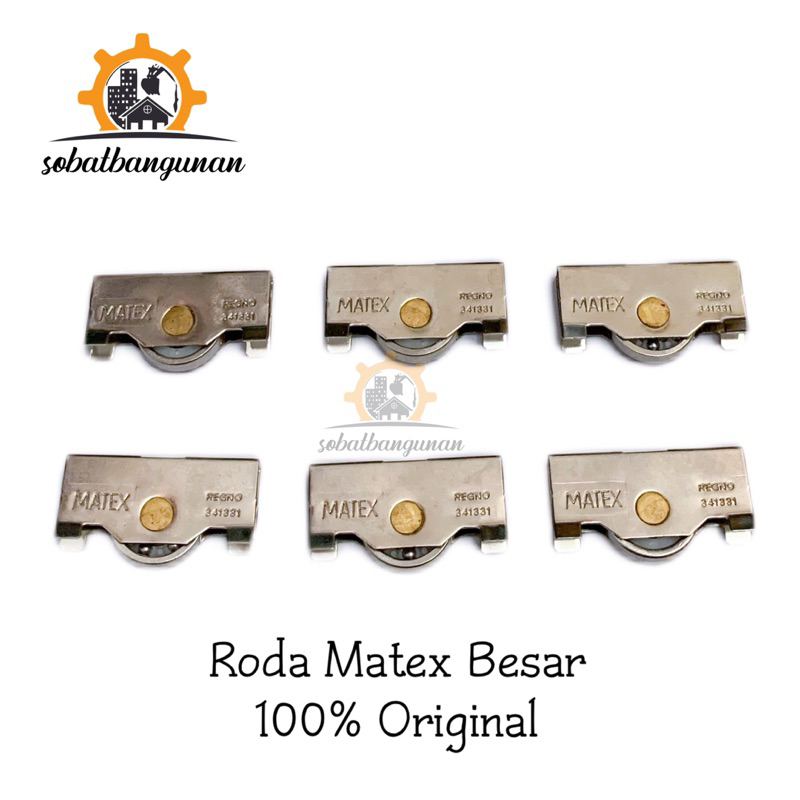 Jual Roda MATEX Besar Original / Roda Sliding Etalase MATEX ASLI ...