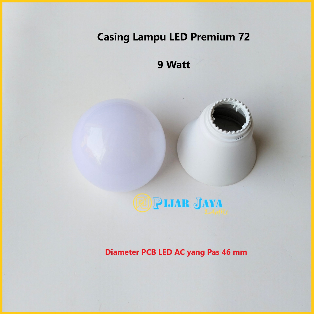 Jual Casing Lampu LED Premium 5 7 9 12 15 18 20 25 30 40 Watt Kesing ...