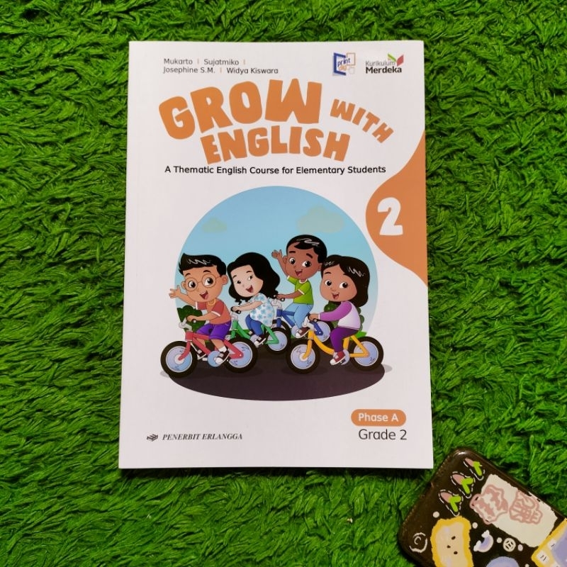 Jual ORIGINAL BUKU BAHASA INGGRIS GROW WITH ENGLISH KELAS 2 SD ...