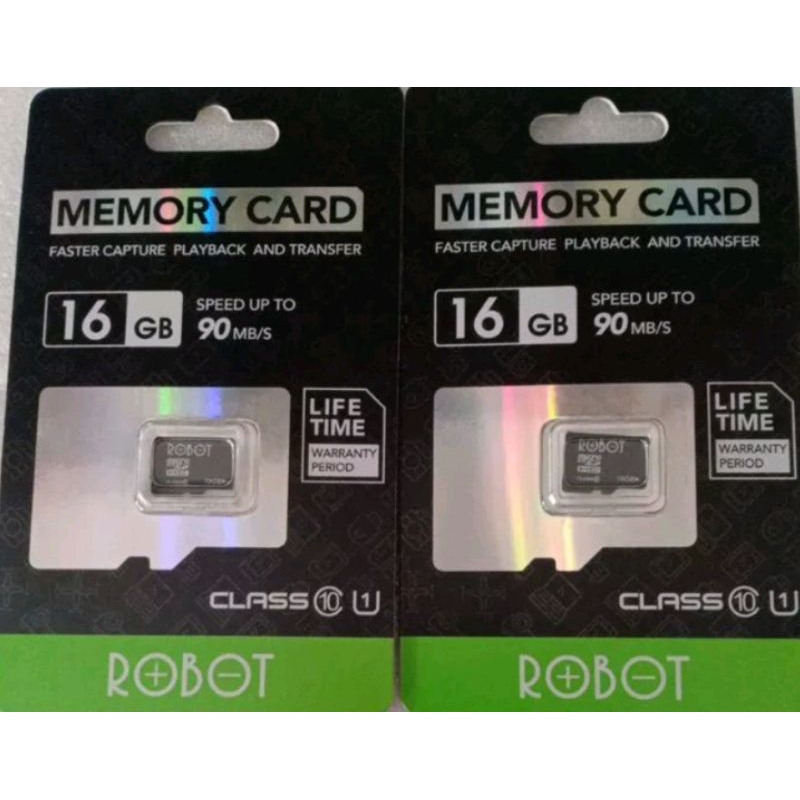 Jual Memory ROBOT 16GB class10 MURAH | Shopee Indonesia