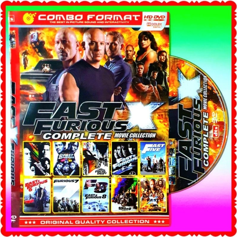 Jual KASET DVD FAST AND FURIOUS LENGKAP | Shopee Indonesia