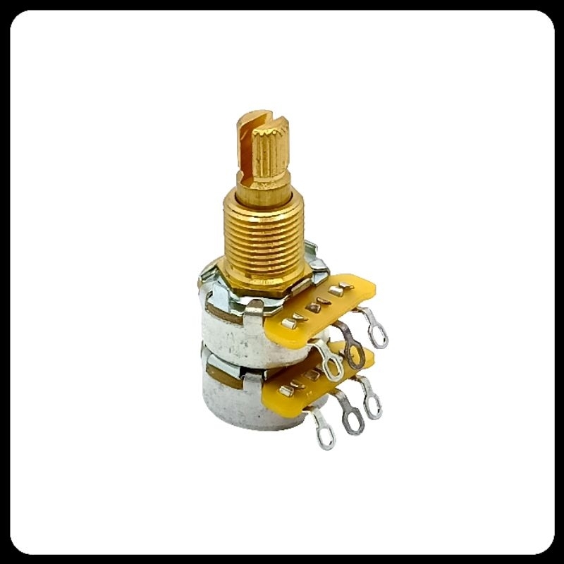 Allparts EP-6386-000 CTS 500K Balance-Blend Detent Linear Pot