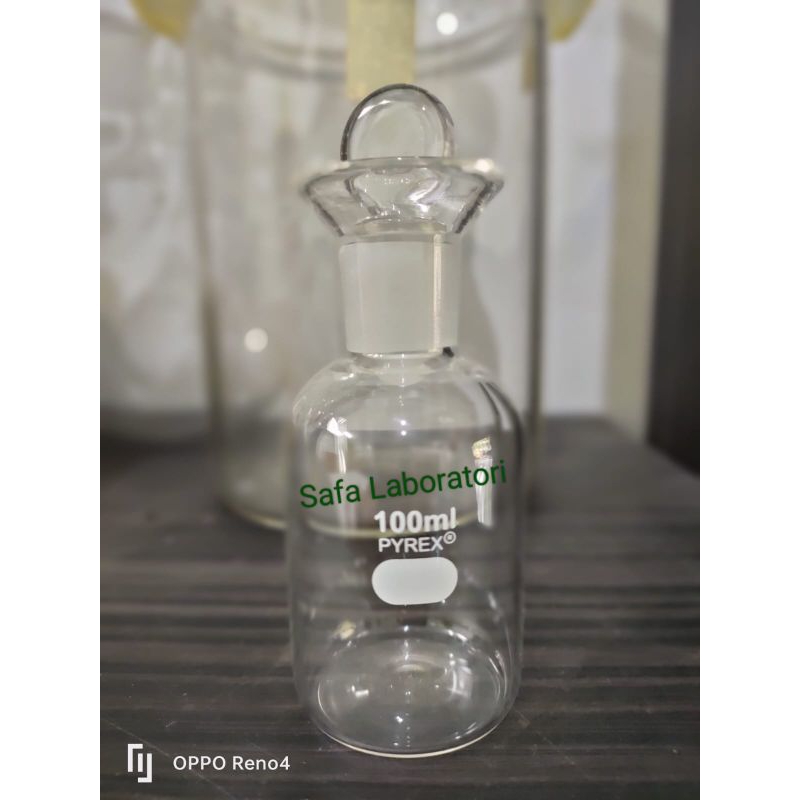Jual Botol Winkler 100ml Pyrex / Botol Bod 100ml Pyrex | Shopee Indonesia