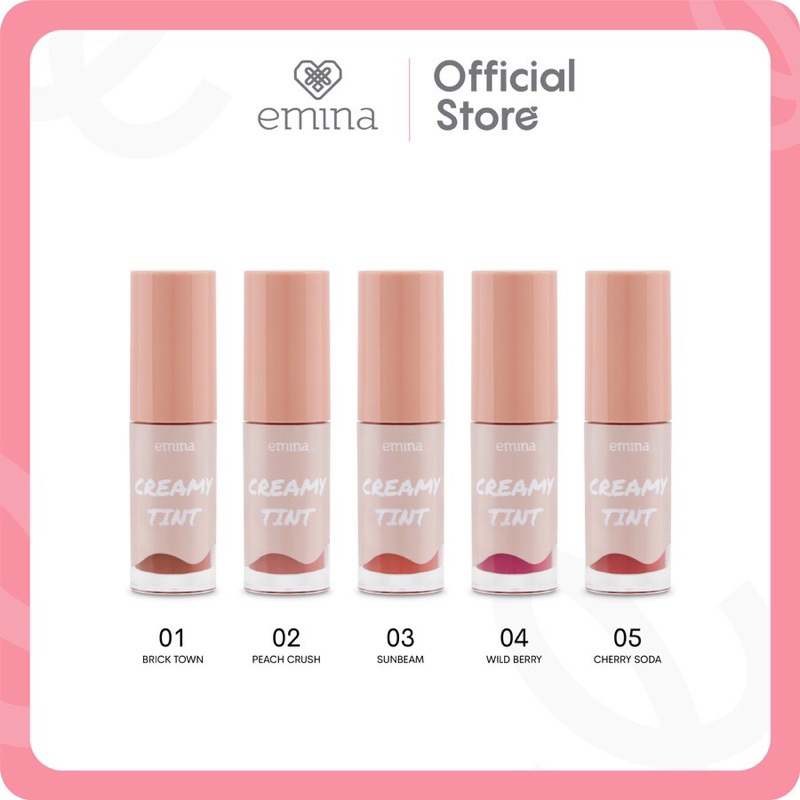 Jual Emina Creamytint 3.6gram / Lip Tint Matte Shopee Indonesia