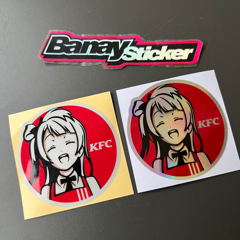 Jual Stiker Sticker KFC Kotori Fried Chicken Love Live Princutt ...