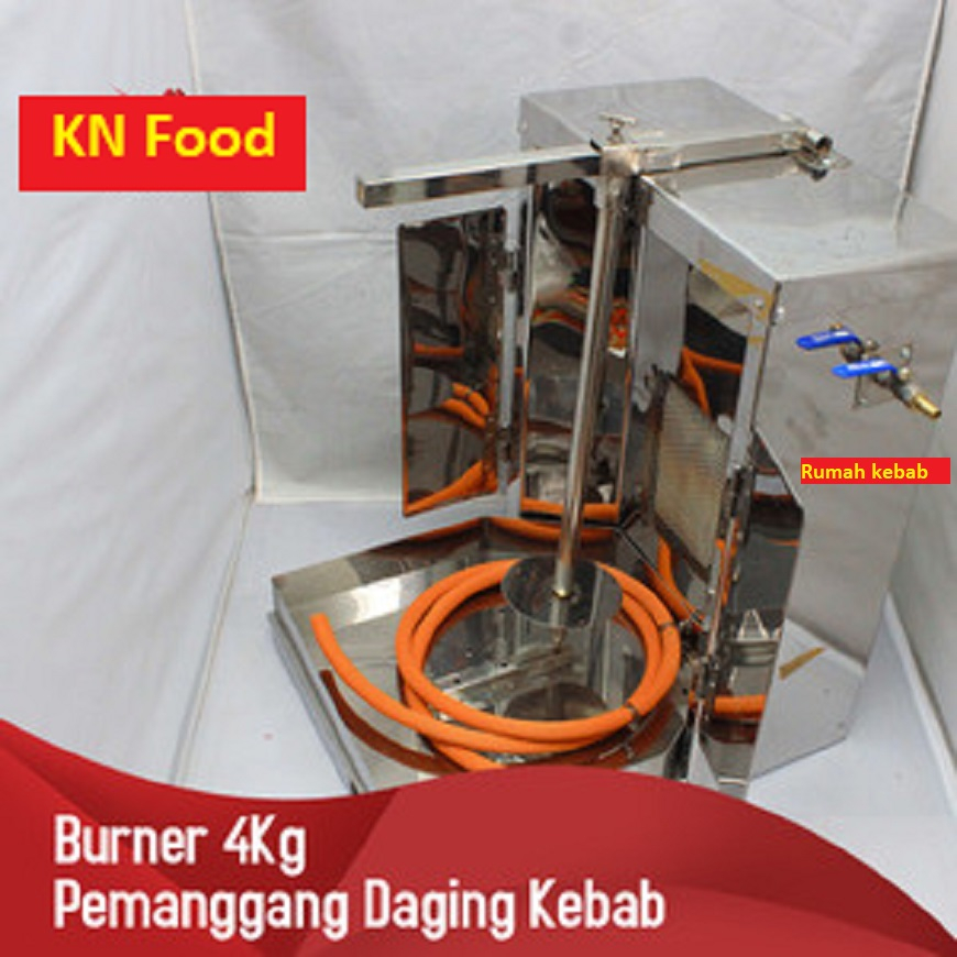 Jual Burner Kebab Manual 4 Kg Mesin Pemanggang Daging Kebab 4kg Mesin