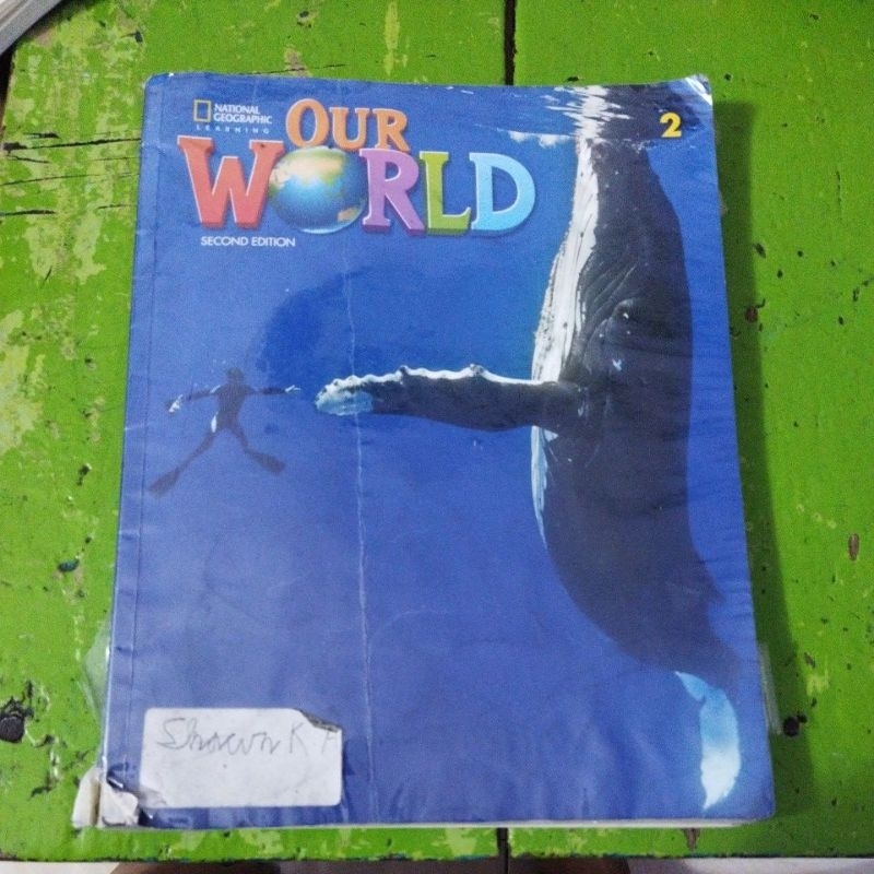 Jual our world student book 2nd edition / textbook b.inggris kelas 2 ...