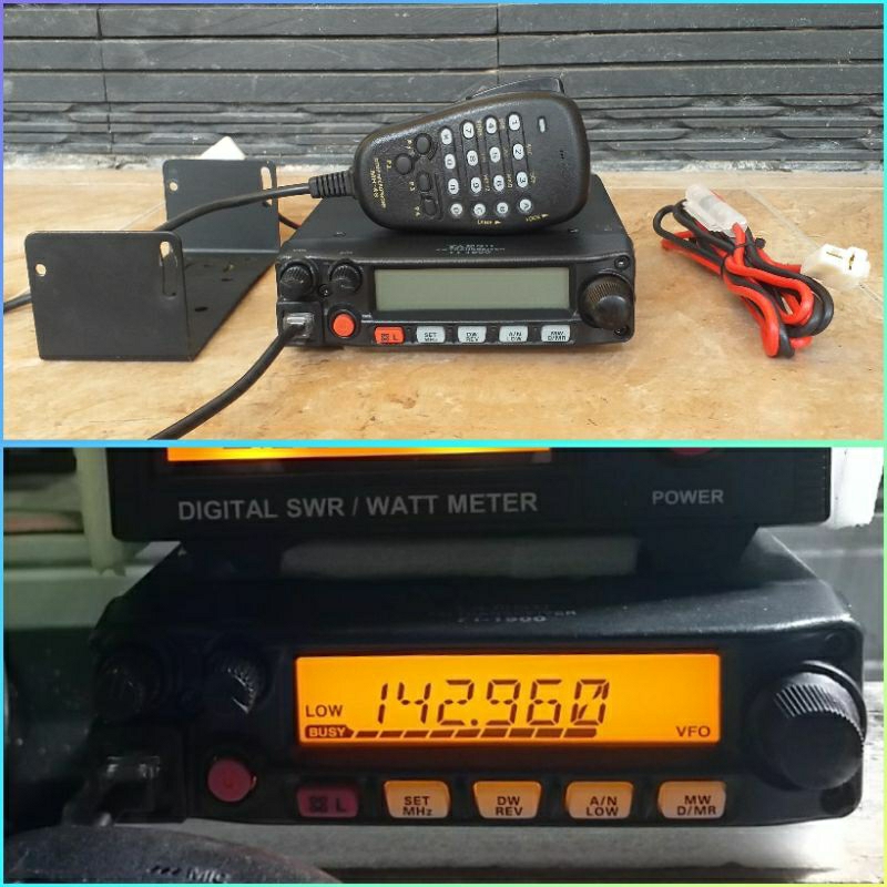 Jual RIG YAESU FT1900R/E VHF MULUS BY MUSEN ORIGINAL JAPAN Shopee