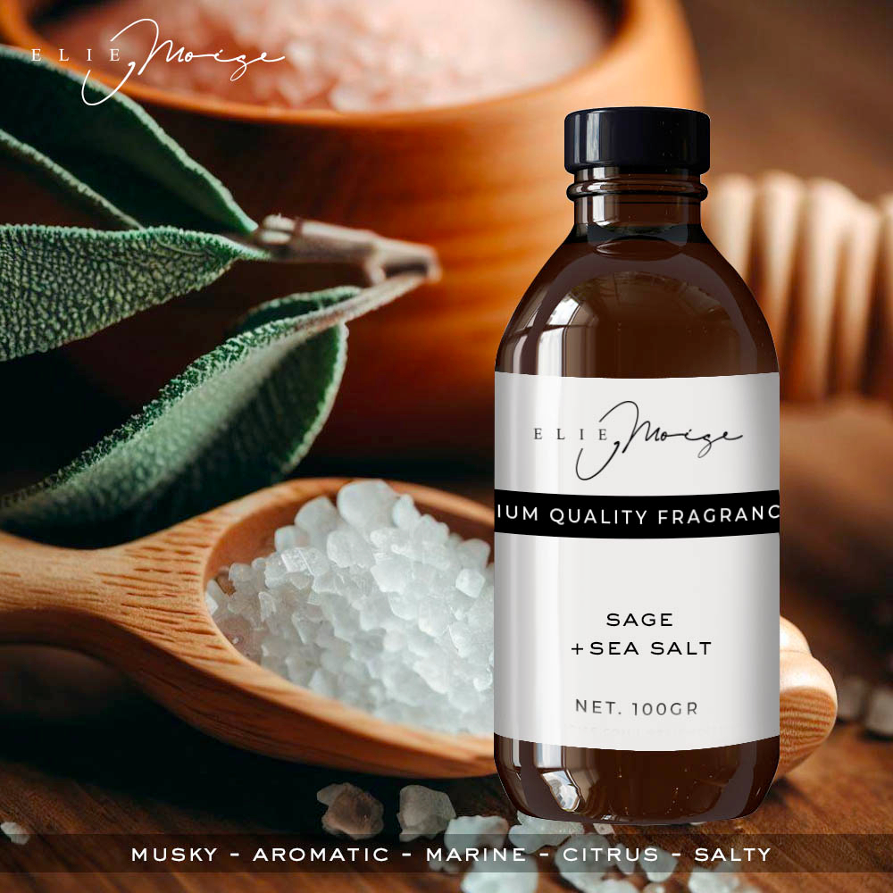 Jual Sage + Sea Salt Fine Fragrance Oil Premium Fragrance Oil 100gr