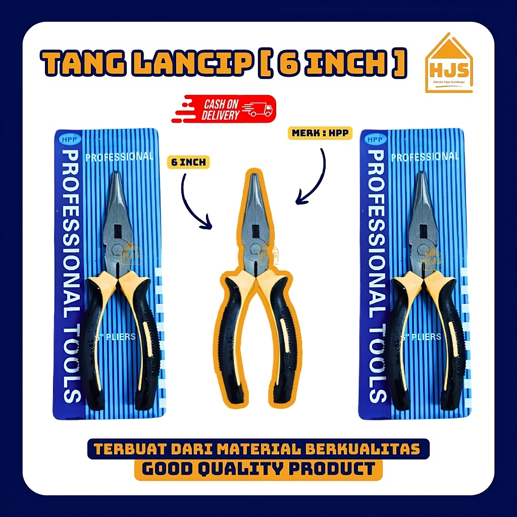 Jual Tang Lancip 6 Inch Tang Cucut Long Nose Plier 6 Inch Shopee Indonesia