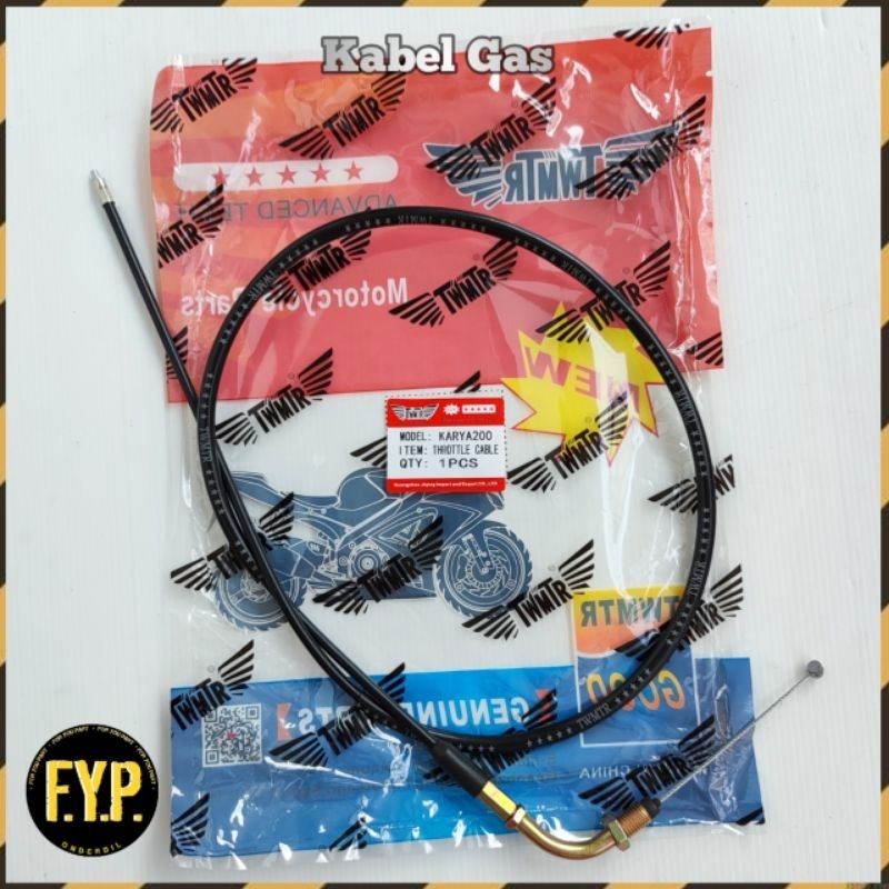 Jual Tali Kabel Gas Motor Viar Karya Kaisar Jialing Nozomi Roda Tiga ...