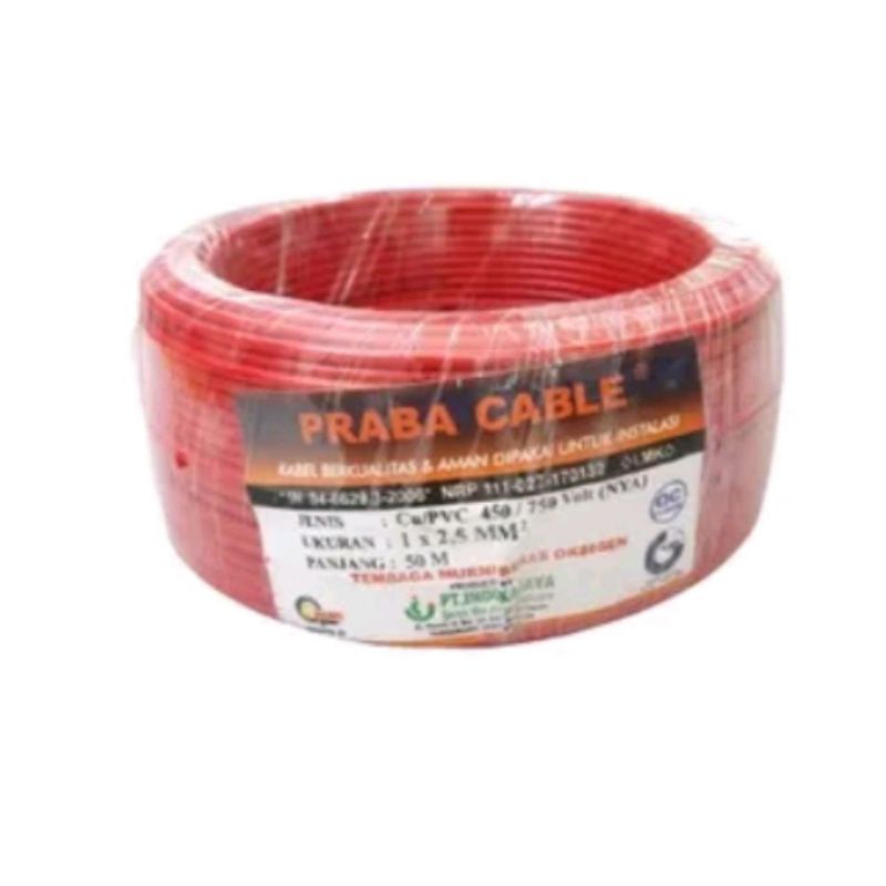 Jual Kabel Praba asli NYA ukuran 1.5mm | Shopee Indonesia