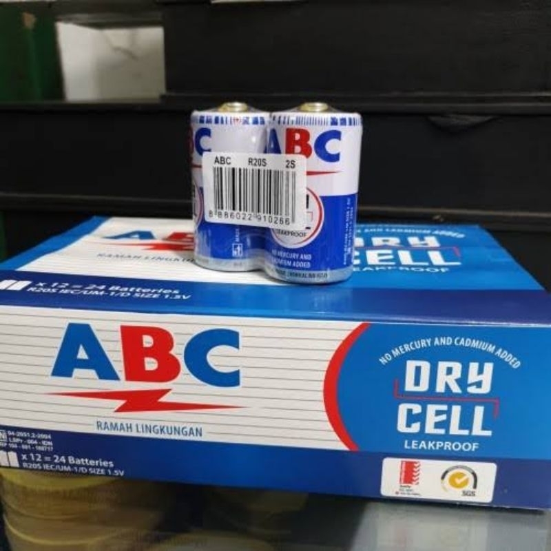 Jual BATERAI BESAR R20 KEMASAN BOX ISI 24PCS | Shopee Indonesia