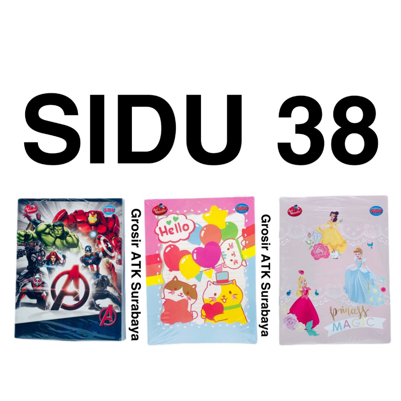 Jual ( DAPAT 1 BUKU ) BUKU TULIS 38 Sinar Dunia / SiDu / SD 38 Lembar ...