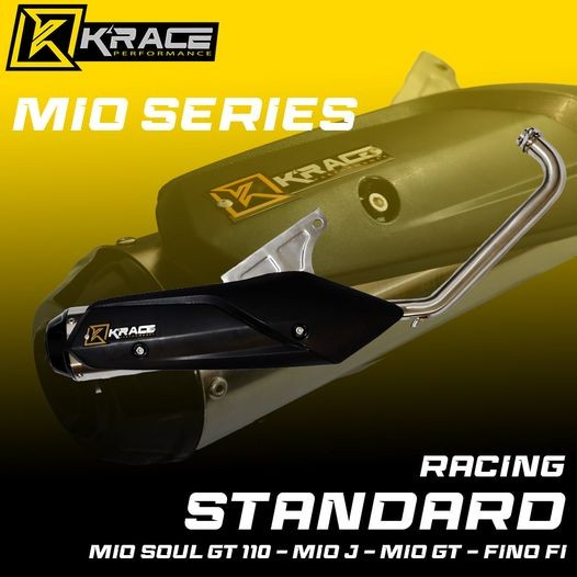 Jual Knalpot Krace Exhaust Standar racing Mio J / Mio GT / Soul GT 110 ...