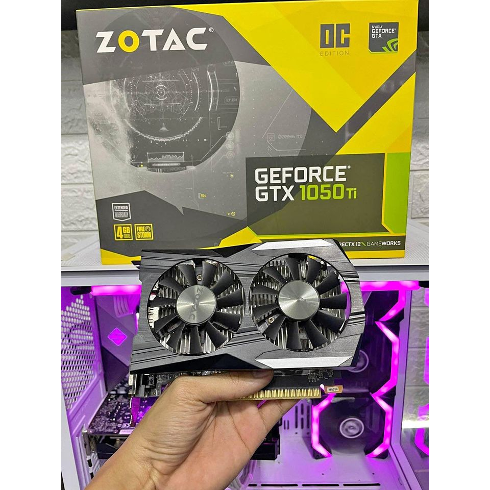 Ti Oc Edition Zotac Nvidia Geforce Gtx 1050 ZOTAC GeForce GTX 1050