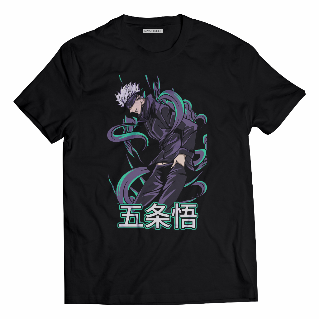 Jual Gojo Satoru Jujutsu Kaisen 01jk T Shirt Anime Kaos Anime