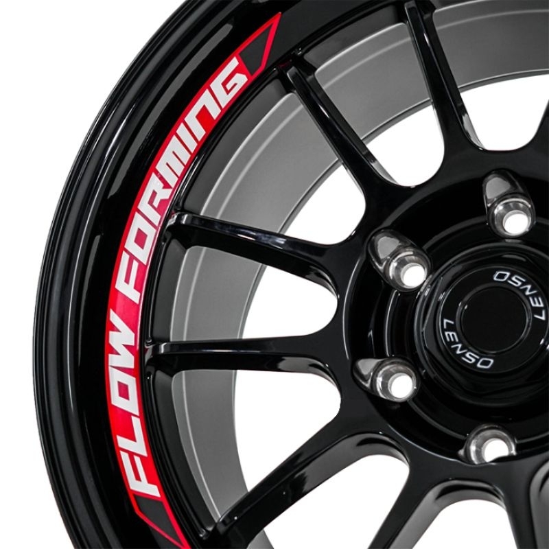Jual stiker sticker velg lenso venom 5, viper flow forming, venom flow ...