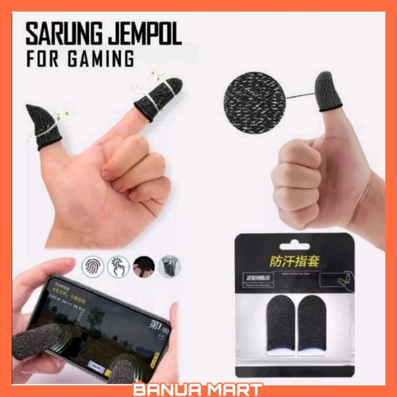 Jual SARUNG JEMPOL GAMING Sarung Jempol Jari Gaming 1 Set Isi 2Pcs