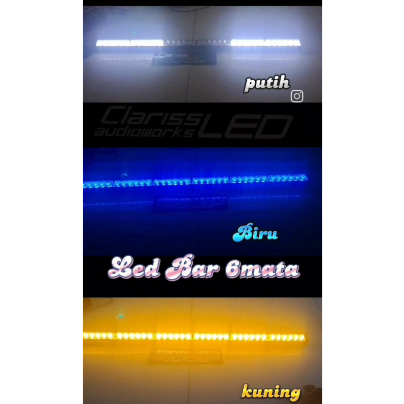 Jual LED BAR 6 MATA ROTATOR ATAP KABIN 12V 24V | Shopee Indonesia