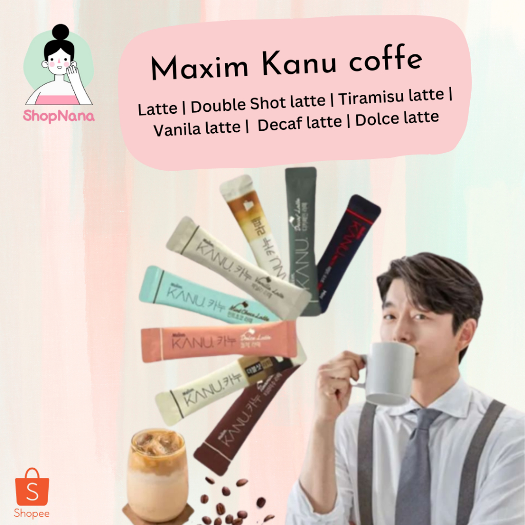 Jual Maxim Kanu Coffee Sachet ( kopi instan korea ) / Decaf / Mint