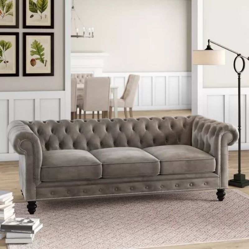 Jual Sofa Chesterfield 3 dudukan Shopee Indonesia
