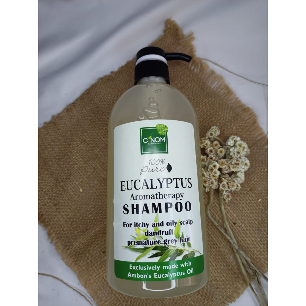 Shampoo Minyak Kayu Putih Ukuran 1 Liter Anti Kerontokan Anti Ketombe dan Gatal