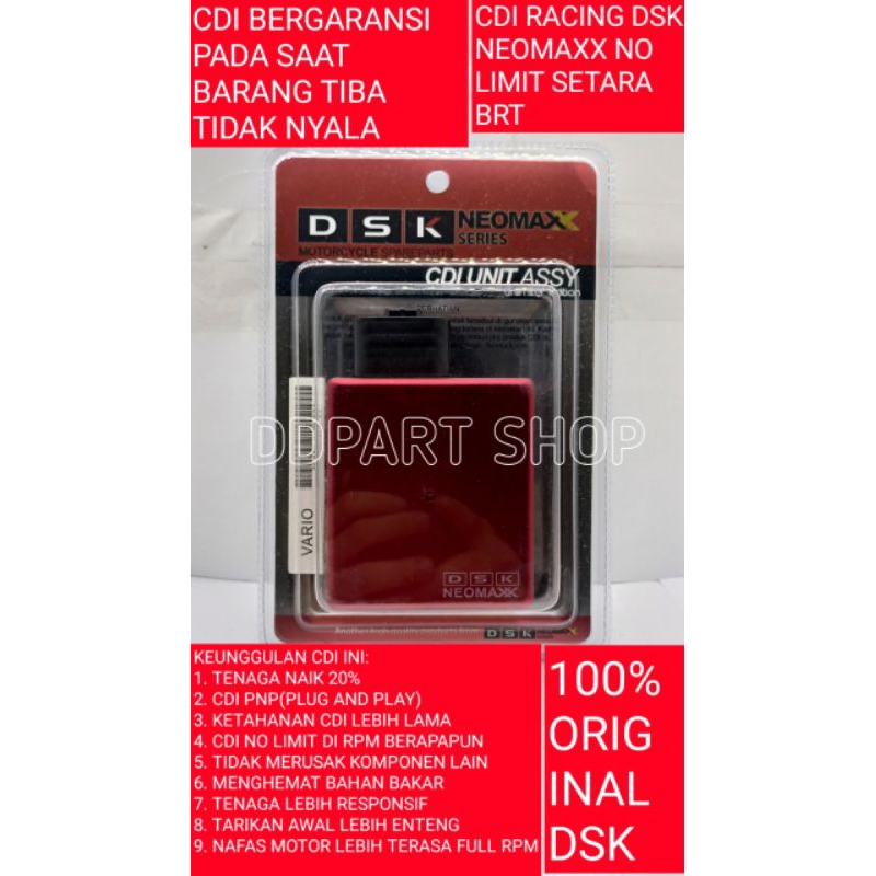 Jual CDI DSK UNLIMER RACING VARIO VARIO KARBU VARIO LAMA VARIO ...
