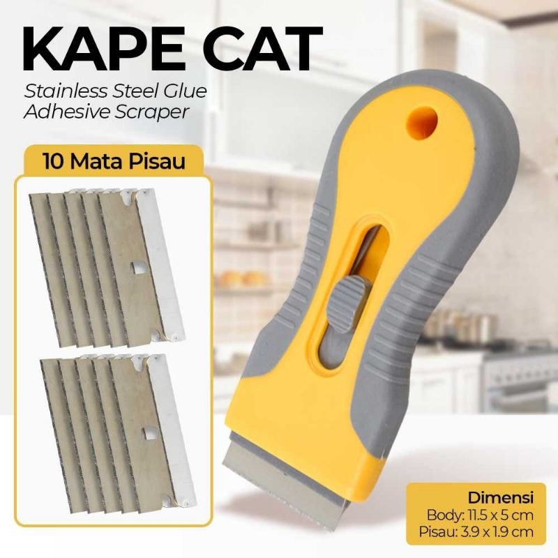 Jual Kape Pembersih Kaca Keramik Lem Cat Scraper Removal Glue Adhesive ...