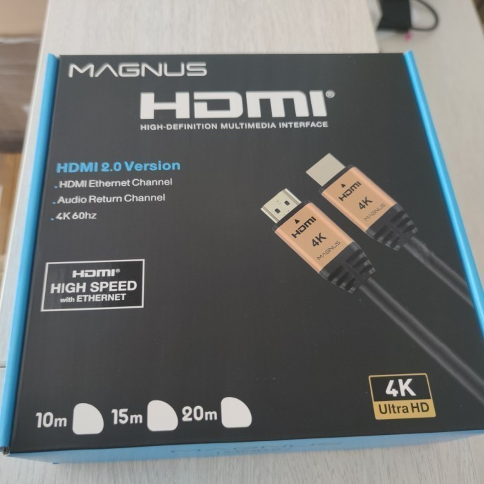 Jual MAGNUS HDMI High Flexible Cable 4K 30 Meter Full Cooper | Shopee ...