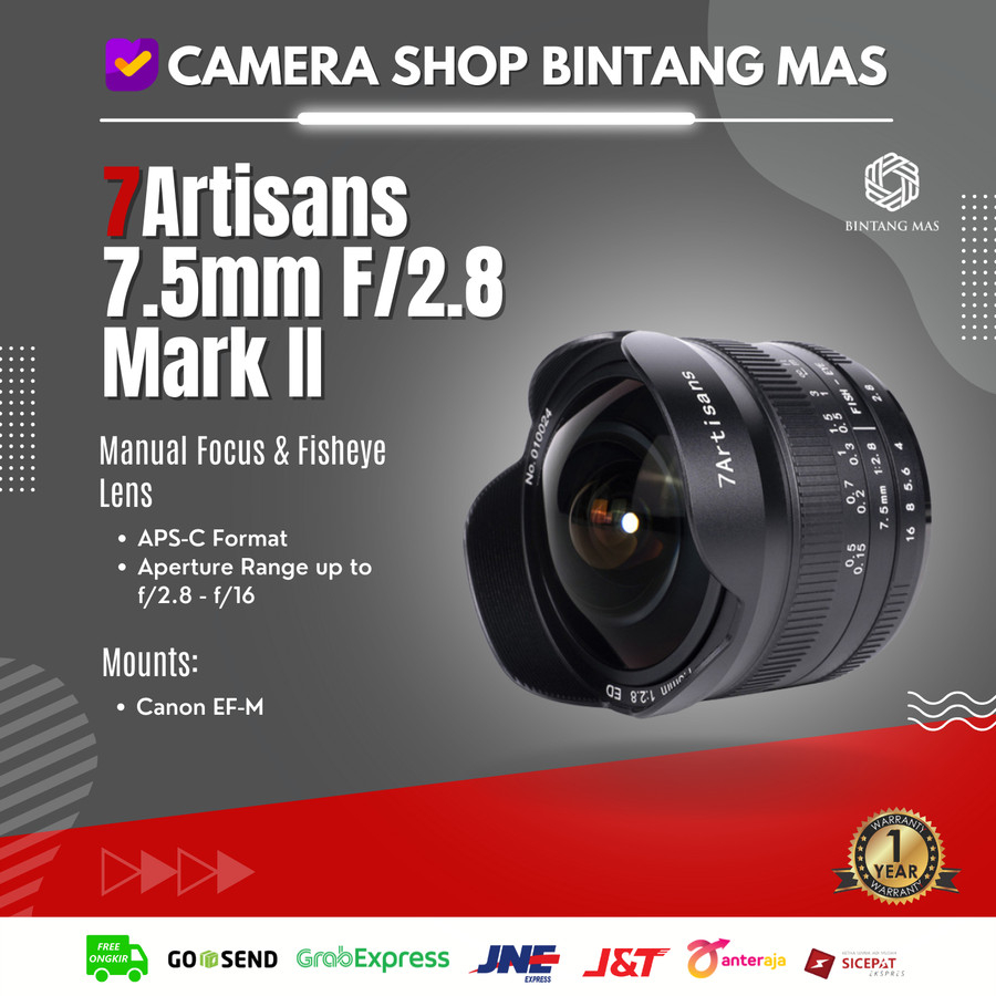 7artisans Mark Ii 7artisans Ii APSC Fisheye Lens