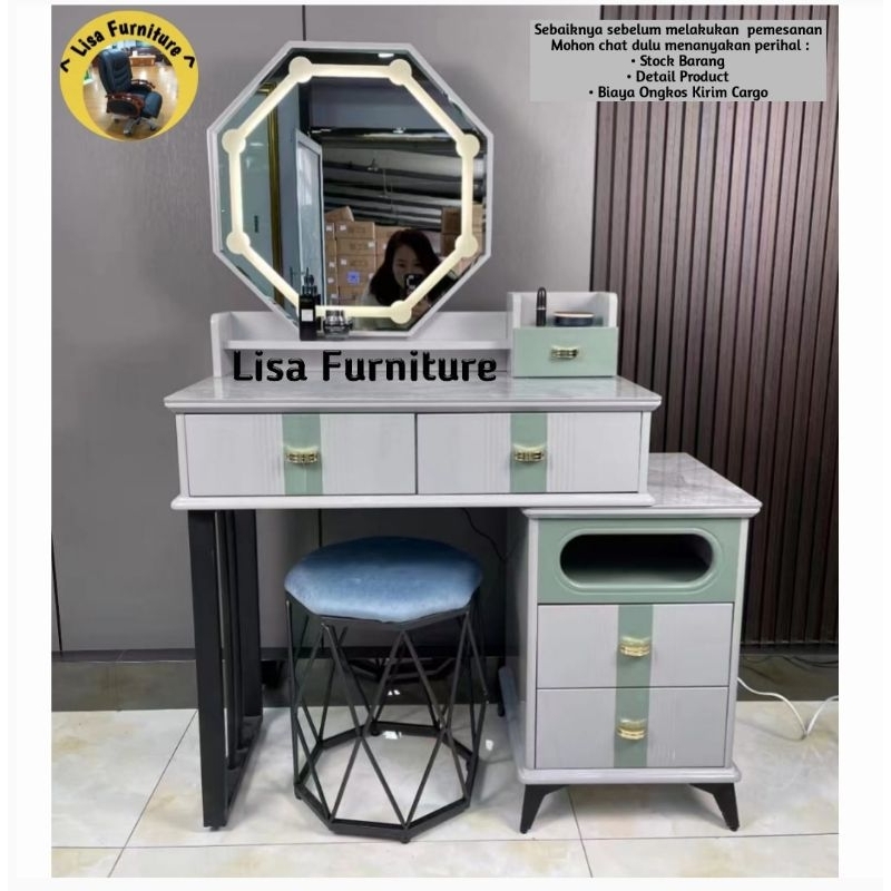 Jual Meja Rias|Meja Rias Minimalis|Meja Rias Aesthetic|Meja Rias ...
