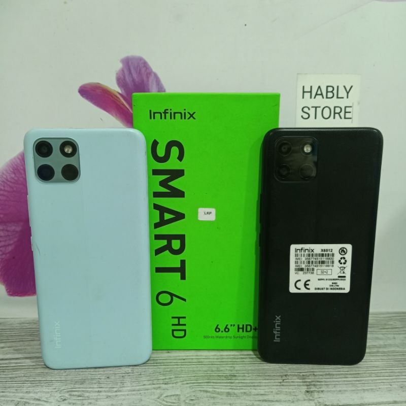 Jual INFINIX SMART 6 HD 2/32 SECOND | Shopee Indonesia