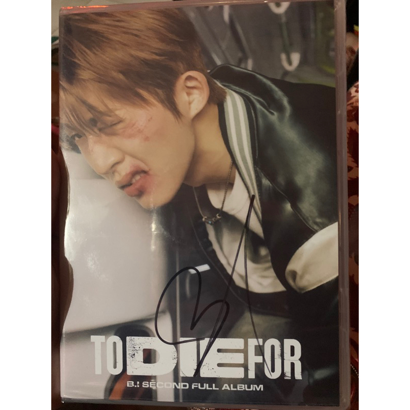 Jual Signed Album Hanbin Tdf Die For Love Plus Benefit Dan Majalah Hero ...