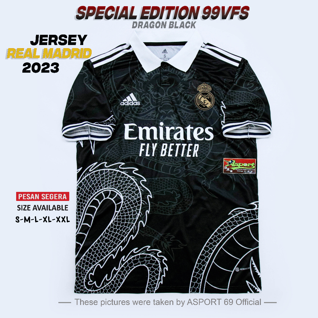 Real Madrid Soccer Jersey Replica 99VFS Special Edition Mens 2022