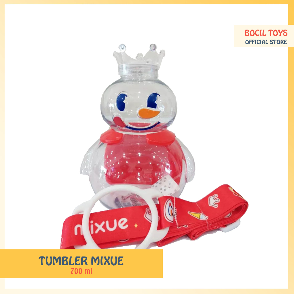 Jual Tumbler Mixue Botol Mixue 700 ml viral harga murah bahan tebal ...