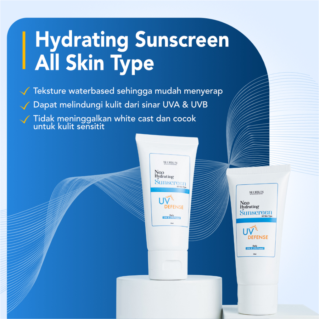 Jual Neoriken 2PCS Neo Hydarting Sunscreen SPF 50 PA++++ 50gr | Shopee ...