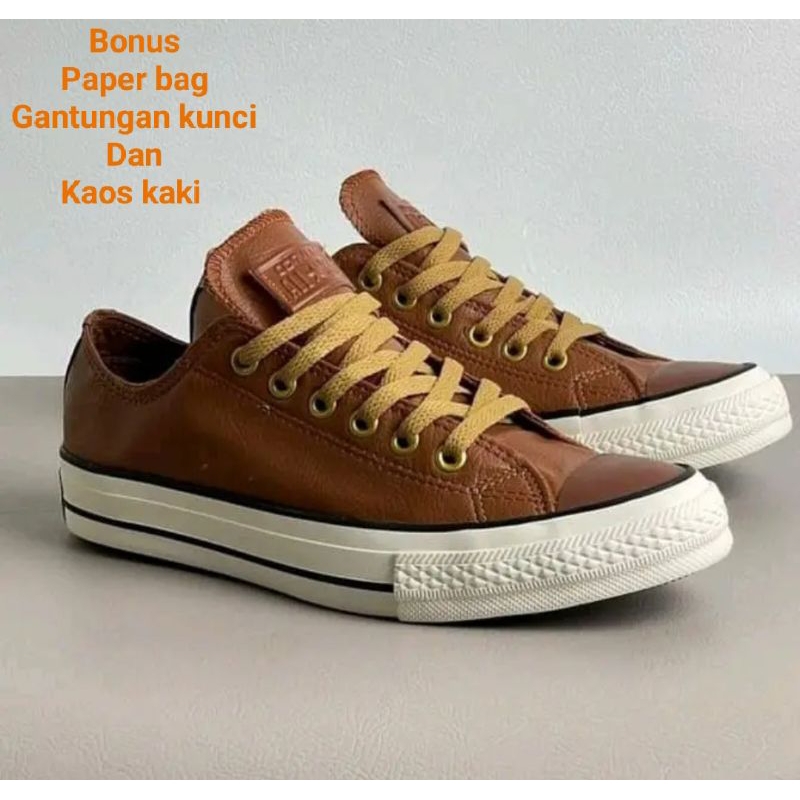 Converse kulit deals original