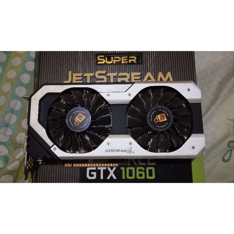 Jual VGA GTX 1060 6GB Palit Super JetStream | Shopee Indonesia