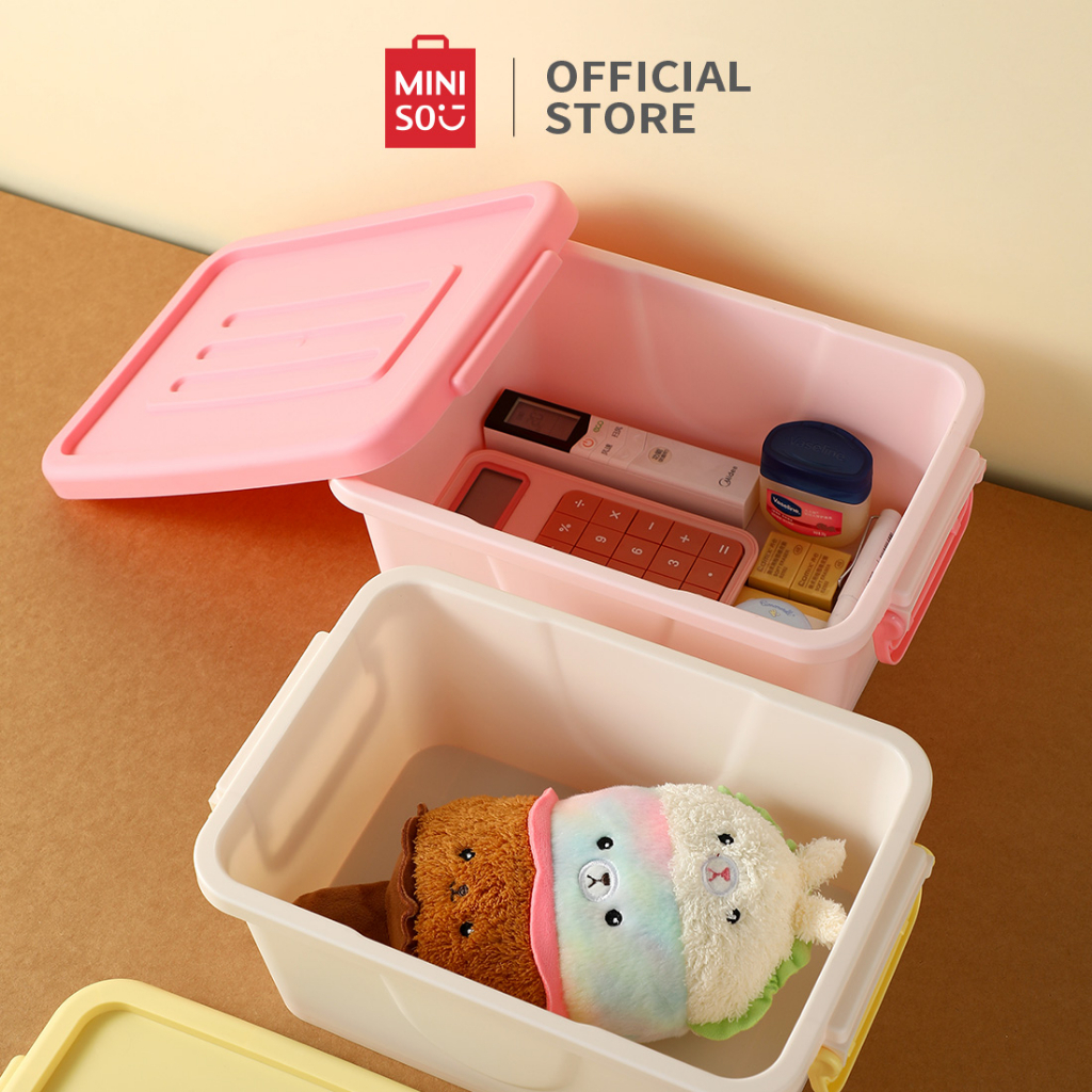 Jual MINISO Storage Box Kotak Penyimpanan Serbaguna Kapasitas Besar ...