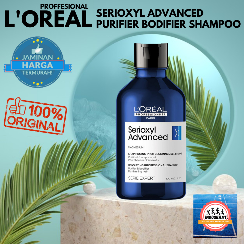 Jual LOREAL Serioxyl Advanced Purifier & Bodifier Hair Shampoo Shampo