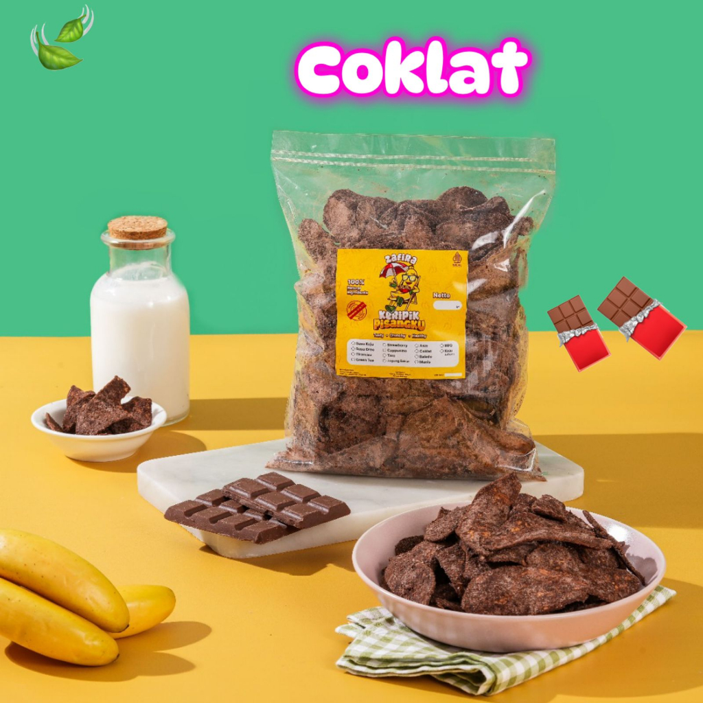 Jual Keripik Pisang Coklat 250gr Shopee Indonesia