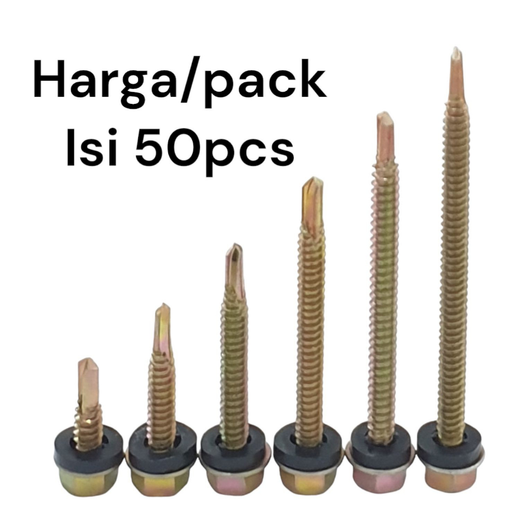 Jual BAUT ROFING HARGA/BUNGKUS ISI 50PCS / BAUT RUPING / BAUT SENG ...