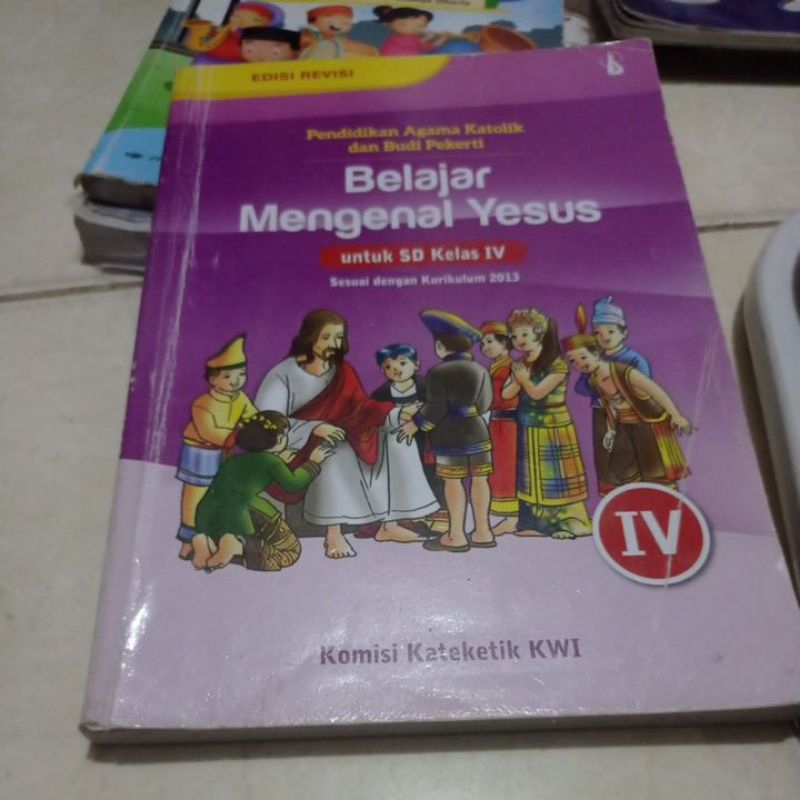 Jual Buku Belajar Mengenal Yesus Sd Iv Shopee Indonesia