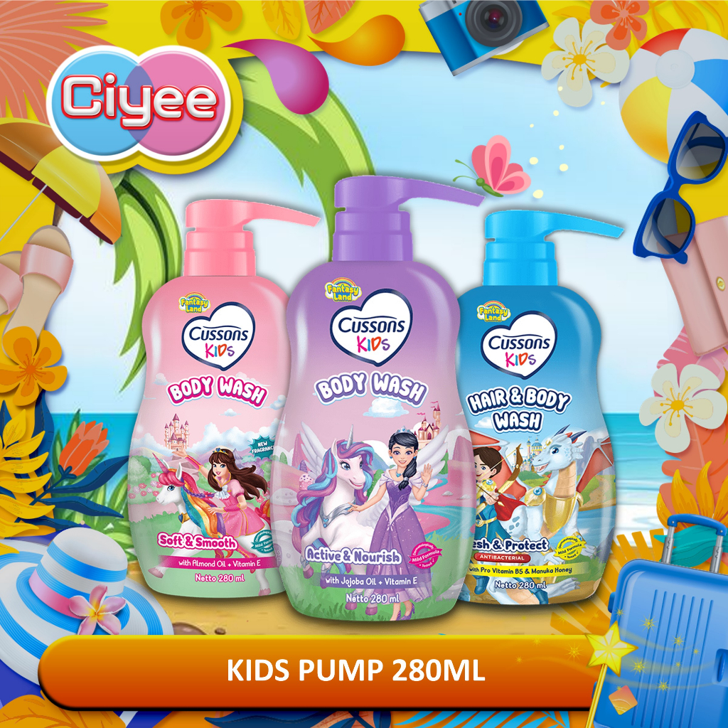 Jual Cussons Kids Body Wash Pump 280Ml / Cusson Body Wash 280Ml / Sabun ...