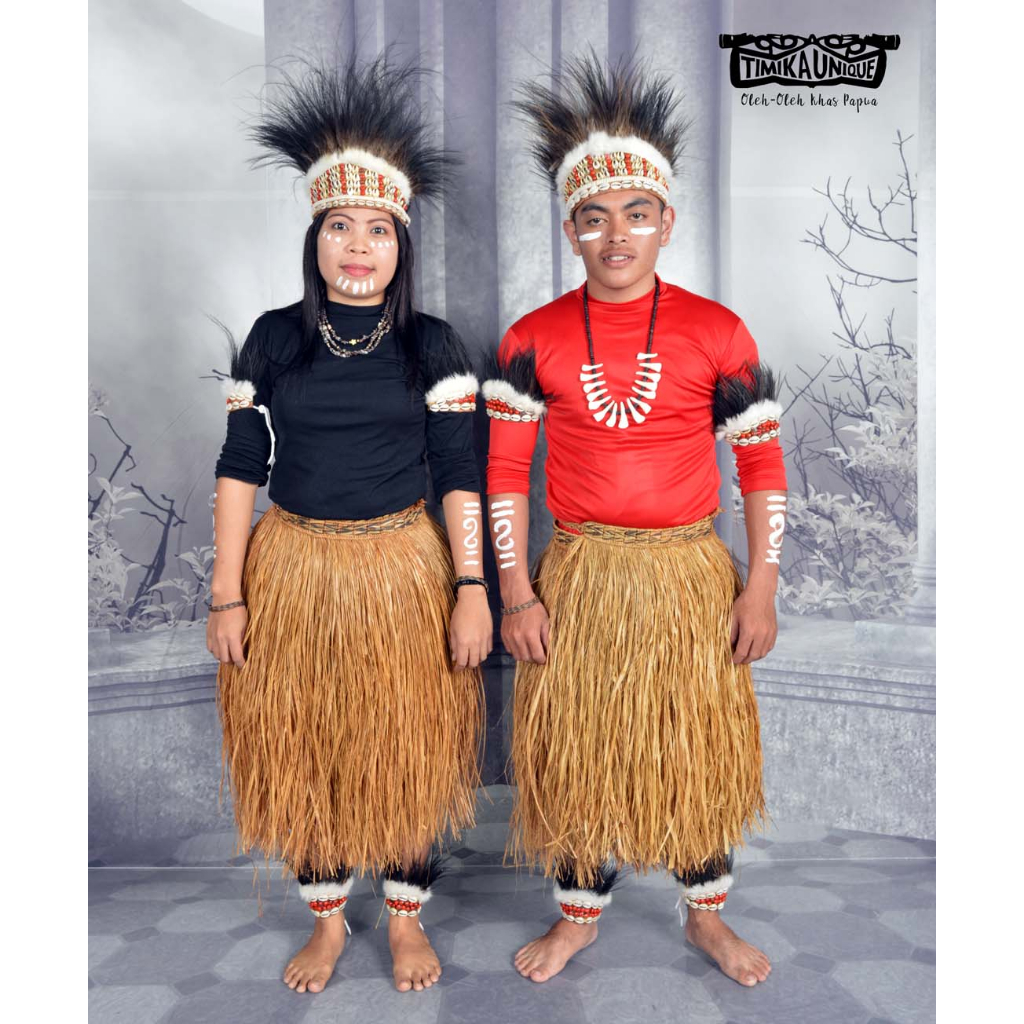 Jual Paket Lengkap Kostum Adat Papua | Shopee Indonesia