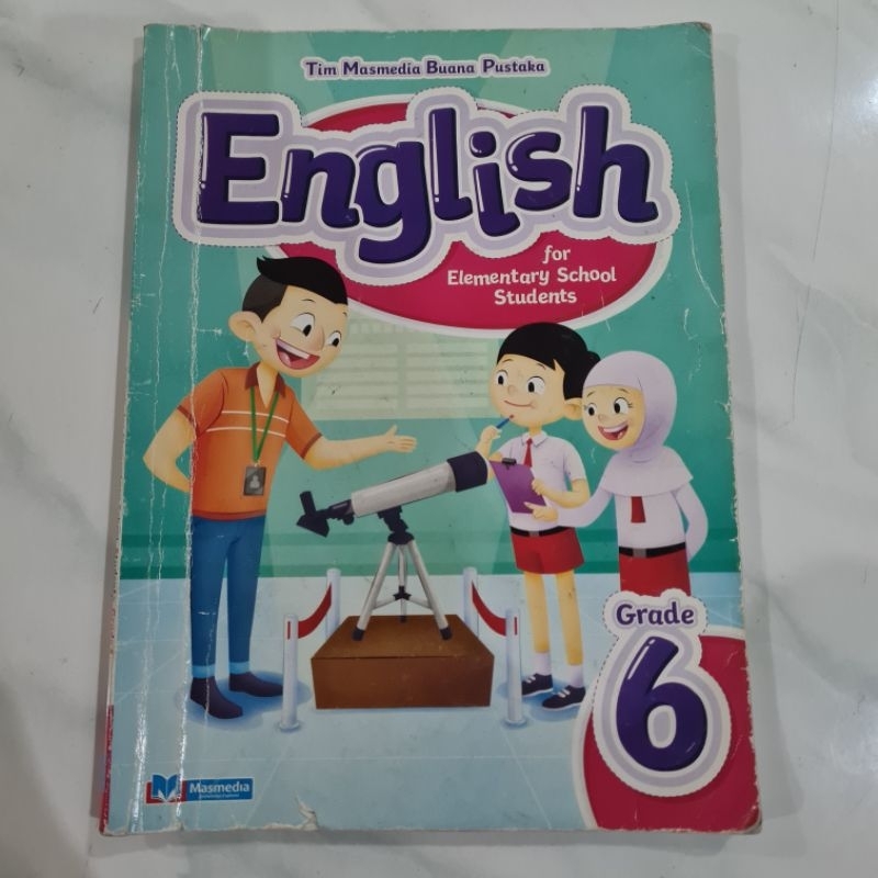 Jual BUKU ENGLISH BAHASA INGGRIS KELAS 3 4 5 6 IV VI SD MI MASMEDIA ...