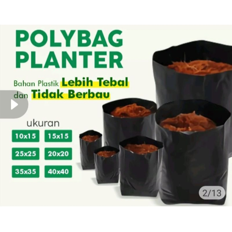 Jual polybag tanaman plastik tanaman tempat tanaman | Shopee Indonesia